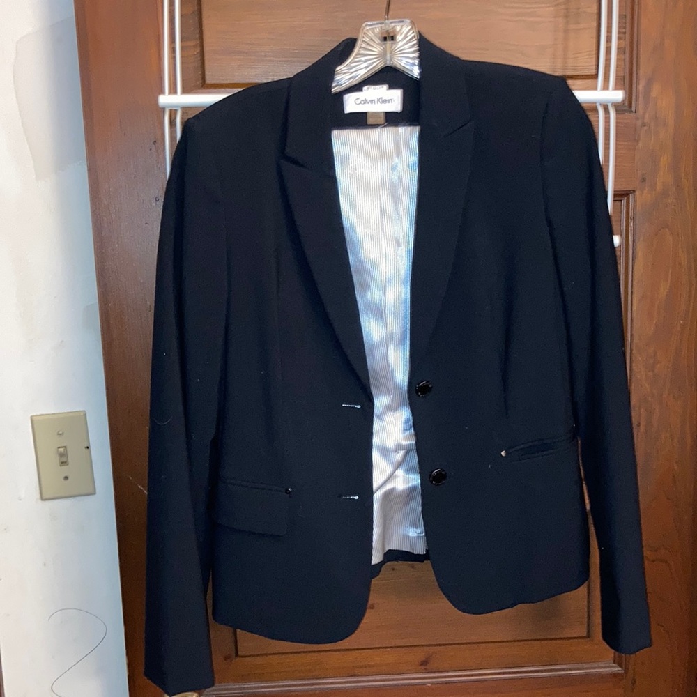 Calvin Klein Navy Blazer